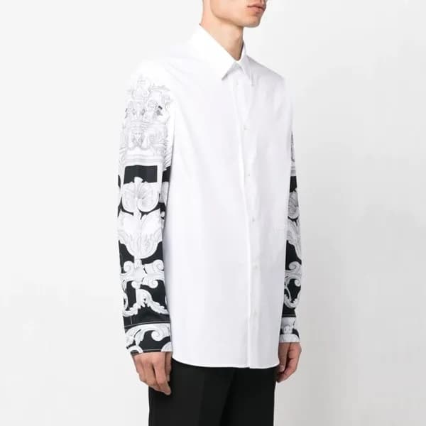베르사체 남성 화이트 셔츠 - Versace Mens White Shirts - vec56… - 1