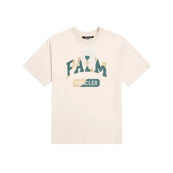 팜 엔젤스 남성 아이보리 반팔 티셔츠 - Pam Angels Mens Ivory Tshir…