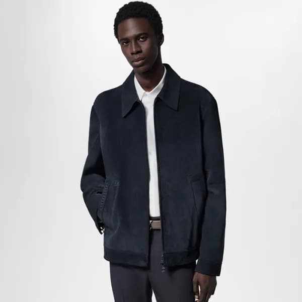 루이비통 남성 가죽 자켓 - Louis vuitton Mens Polo Jackets - … - 1