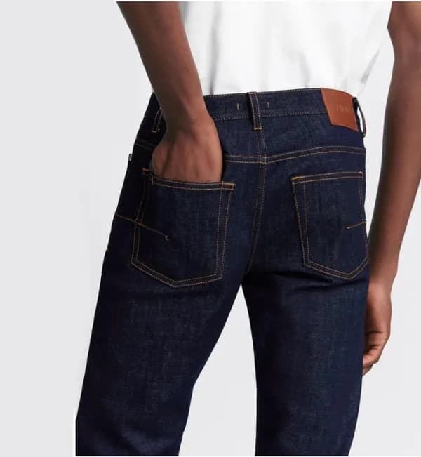 디올 남성 블루 청바지 - Dior Mens Blue Jeans - dic1920x - 1