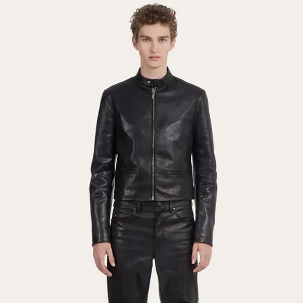 발렌티노 남성 가죽 자켓 - Valentino Mens Leather Jacket - va… - 1