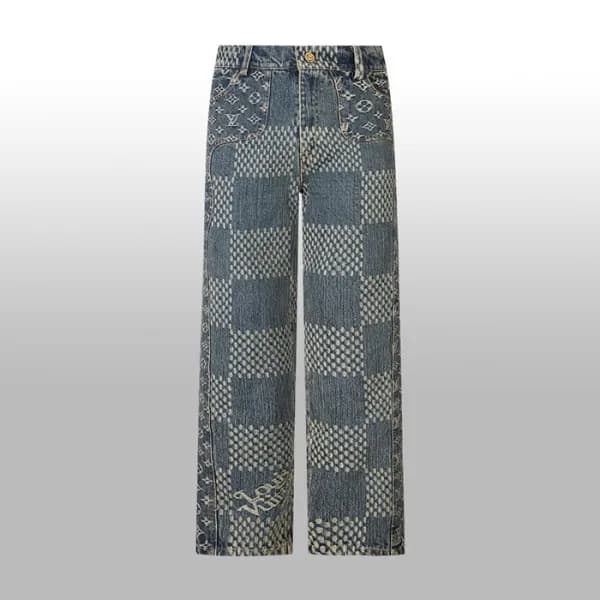 루이비통 남성 클래식 청바지 - Louis vuitton Mens Classic Jeans… - 1