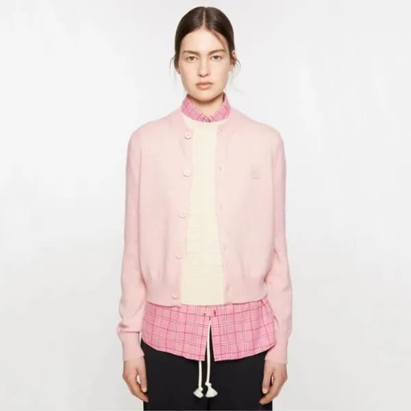 아크네 여성 브이넥 가디건 - Acne Womens V-neck Cardigan - anc… - 1