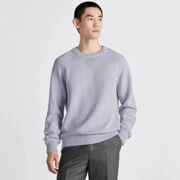 디올 남성 라운드 스웨터 - Dior Mens Round Knitwear - dic3210… - 1