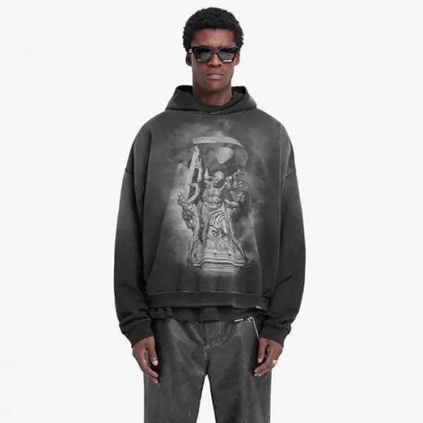 리프리젠트 남성 베이직 후드티 - Represent Mens Basic Hoodie - r… - 1