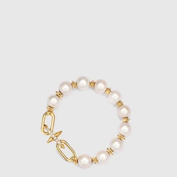 티파니 남/녀 펄 브레이슬릿 - Tiffany Unisex Pearl bracelet - …