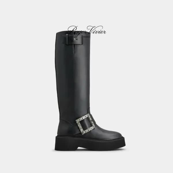 로저비비에 여성 비브 레인저스 부츠 - Roger Vivier Womens Viv Rang… - 1