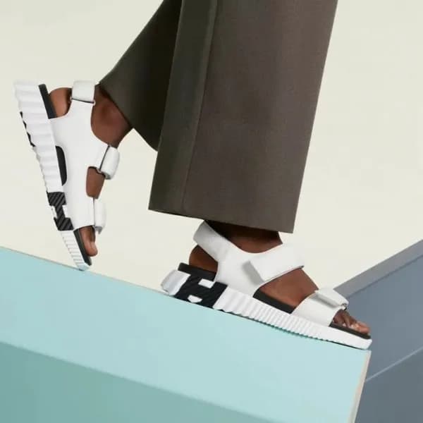 에르메스 남성 일렉트릭 느와르 샌들 - Hermes Mens Electric Sandal … - 1