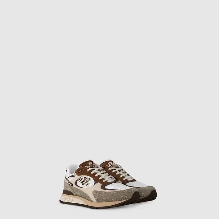 루이비통 남/녀 런 어웨이 스니커즈 - Louis vuitton Unisex Run Awa… - 1