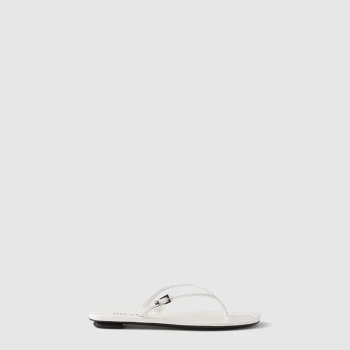 프라다 여성 가죽 끈 샌들 - Prada Leather Strap Sandals - prs… - 1