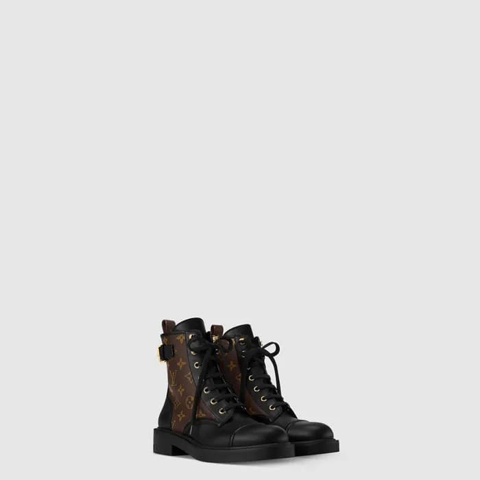 루이비통 여성 시티즌 플랫 레인저 부츠 - Louis vuitton Womens Citiz… - 1