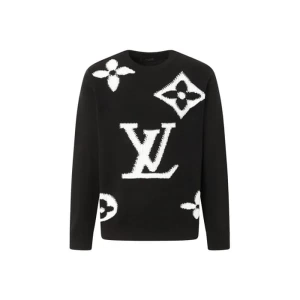 루이비통 남성 라운드 스웨터 - Louis vuitton Mens Round Sweater… - 1