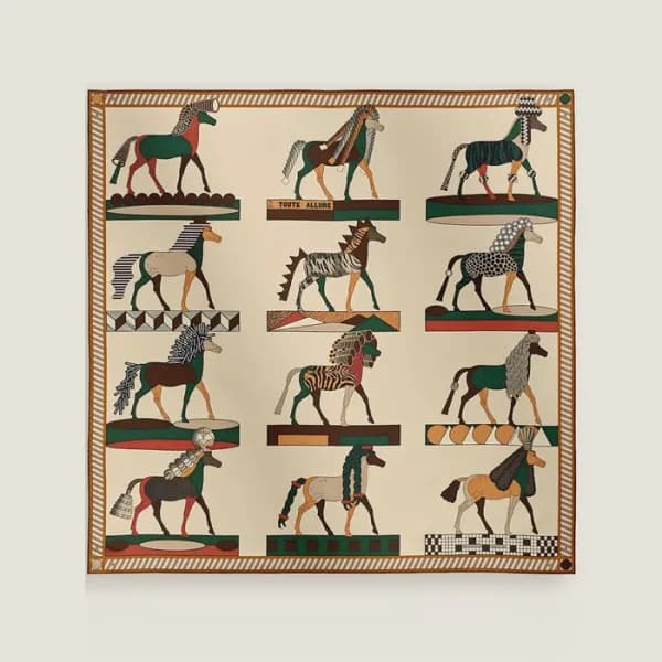 에르메스 여성 스퀘어 스카프 - Hermes Womens Square Scarf - acc… - 1