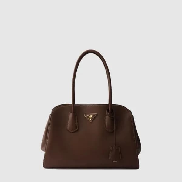 프라다 여성 미디엄 가죽 토트백 1BG606 - Prada Womens Medium Lea… - 1