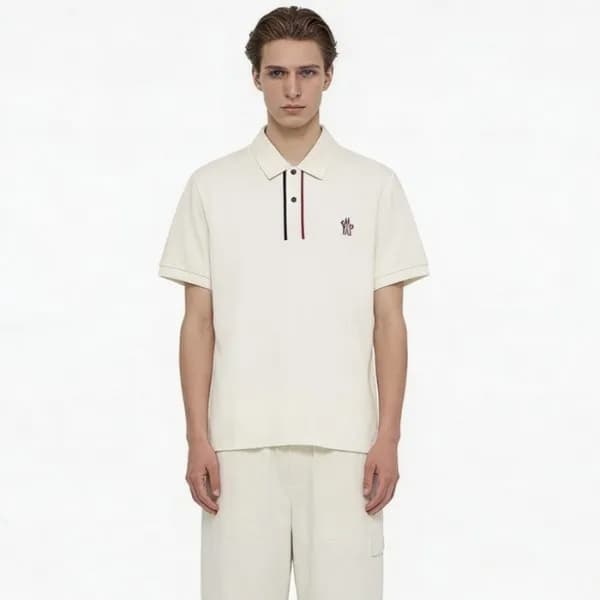 몽클레어 남성 라운드 반팔 티셔츠 - Moncler Mens Round Tshirt - m… - 1