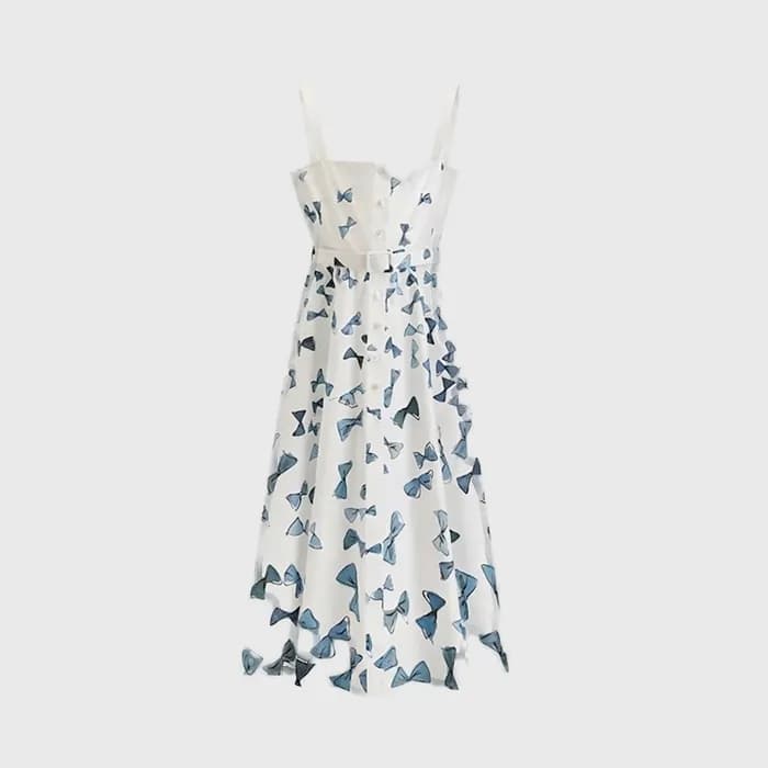 디올 여성 디오리비에라 미디 길이 벨트 드레스 - Dior Womens Dioriviera… - 1