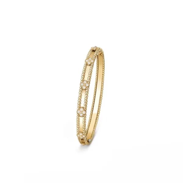 반클리프 아펠 여성 뻬를리 스위트 클로버 브레이슬릿 - Van Cleef & Arpels … - 1