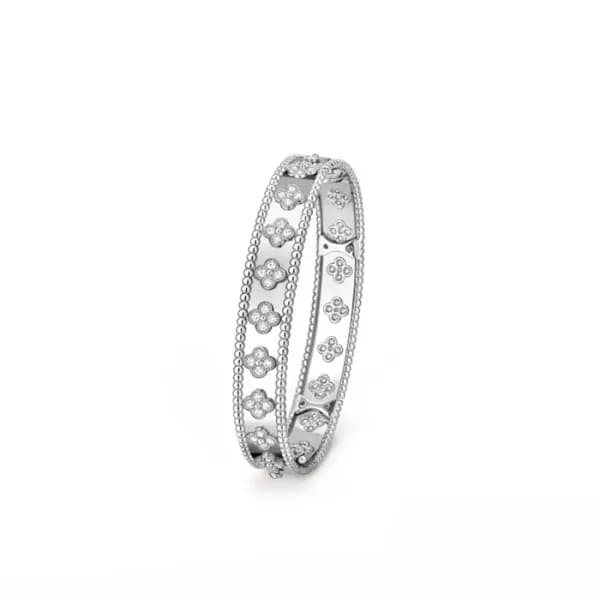 반클리프 아펠 여성 뻬를리 클로버 브레이슬릿 - Van Cleef & Arpels Wome… - 1