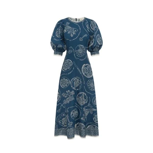 알레마이스 여성 럭키 미디 드레스 - Alémais Womens Lucky Midi Dre… - 1