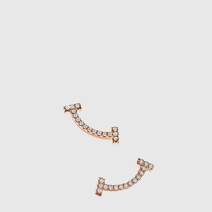 티파니 여성 스마일 이어링 - Tiffany Womens Smile Earrings - acc9019x - 1