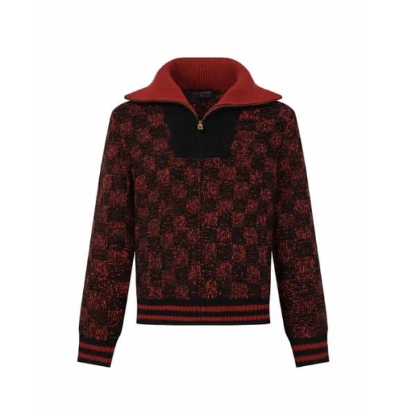 루이비통 남성 집업 스웨터 - Louis vuitton Mens Zip Up Sweater - lvc17036x - 1