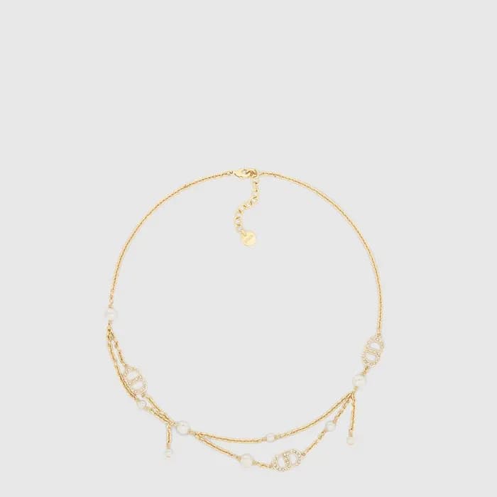 디올 여성 쁘띠 CD 네크리스 - Dior Womens Petit CD Necklace - acc9718x - 1
