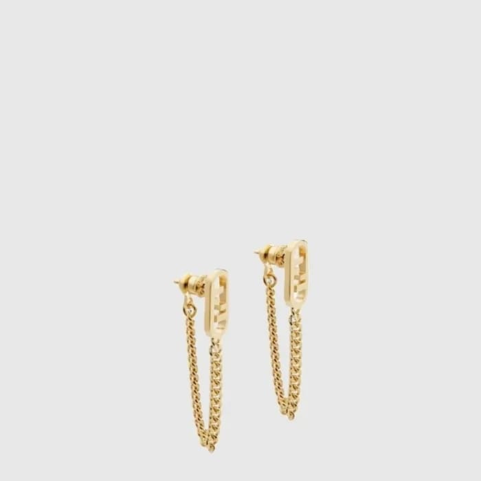 펜디 여성 오 락 이어링 - Fendi Womens O Lock Earring - acc10132x - 1