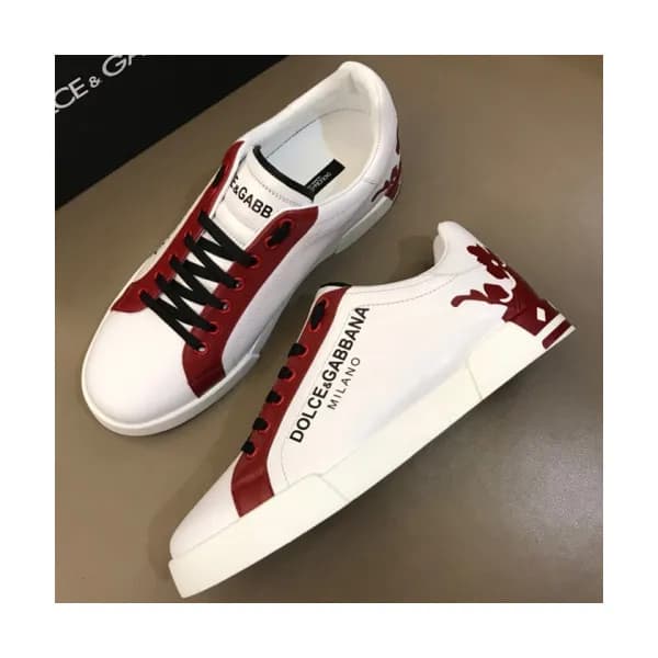 DOLCE&GABBANA 2018 MENS LEATHER SKEAKERS - 돌체앤가바나 … - 1