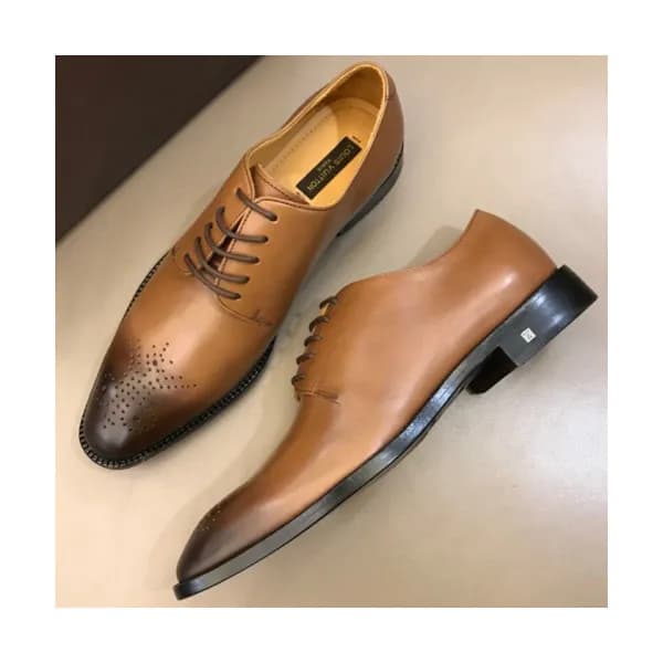 LOUIS VUITTON 2018 MENS LEATHER OXFORD - 루이비통 남성 … - 1