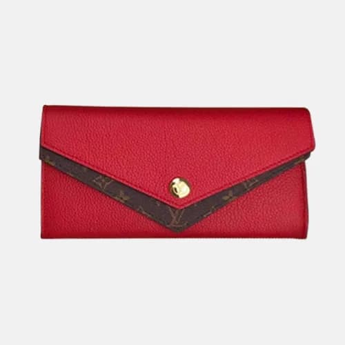Louis Vuitton 2018 Ladies Double V Compact Long Wa… - 1