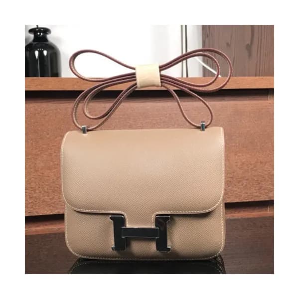 Hermes Constance Leather Shoulder Bag,19cm - 에르메스 … - 1