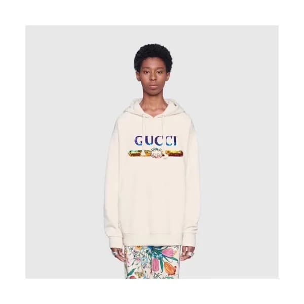 Gucci 2018 Vintage Logo Cotton Hood Tee - 구찌 빈티지 크… - 1