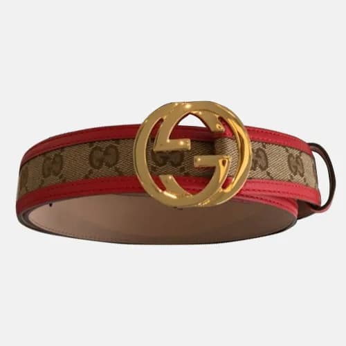 Gucci 2019 Ladies GG Logo Leather Belt - 구찌 신상 여성 … - 1
