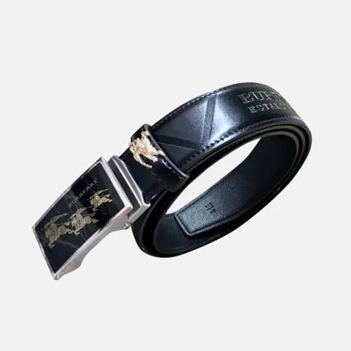 Burberry 2019 Mens Box Logo Business Leather Belt … - 1