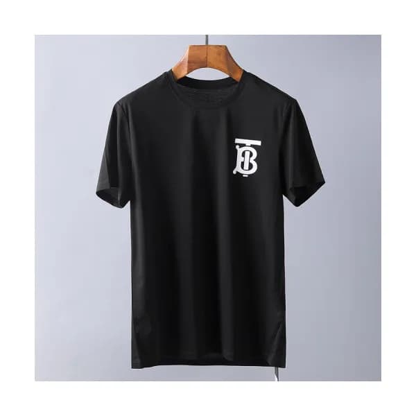 Burberry 2019 Mens Printing Logo Cotton Short Slee… - 1