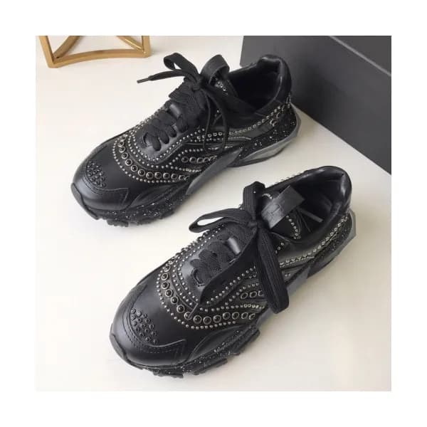 Valentino 2019 Womens Stud Leather Runner - 발렌티노 여… - 1