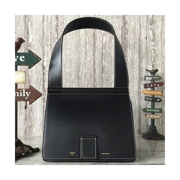 Celine Leather Tote Shoulder Bag,24.5CM - 셀린느 레더 토… - 1