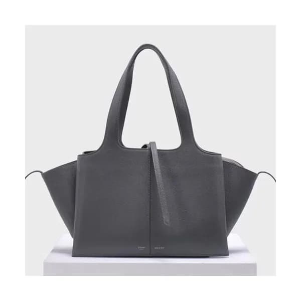 Celine Tri-Fold Leather Tote Bag,32CM - 셀린느 트리 폴드 … - 1