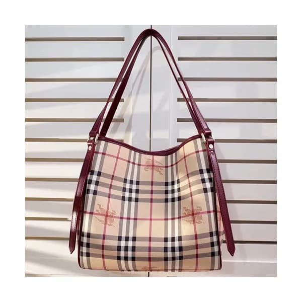 Burberry 2019 Tote Shoulder Shopper Bag, 26cm - 버버… - 1