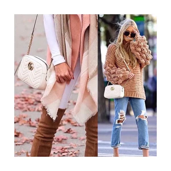 Gucci Marmont Matlase Leather Camera Shoulder Bag,… - 1