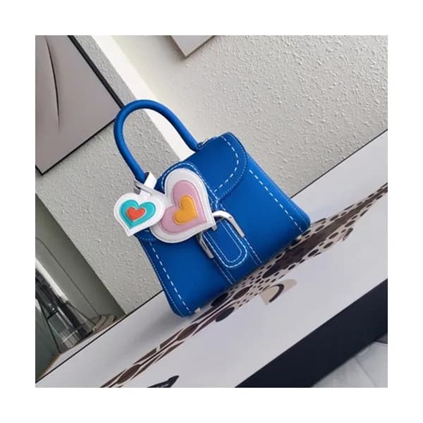 Delvaux 2019 Leather Tote Shoulder Bag,20CM - 델보 2… - 1