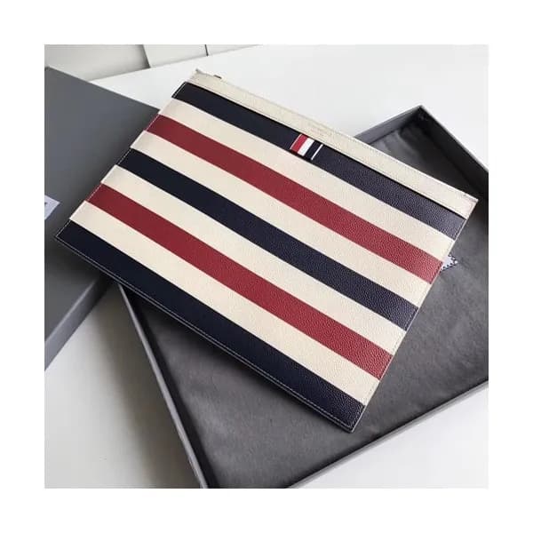 Thom Browne 2019 Leather Clutch Bag ,33cm - 톰브라운 2… - 1