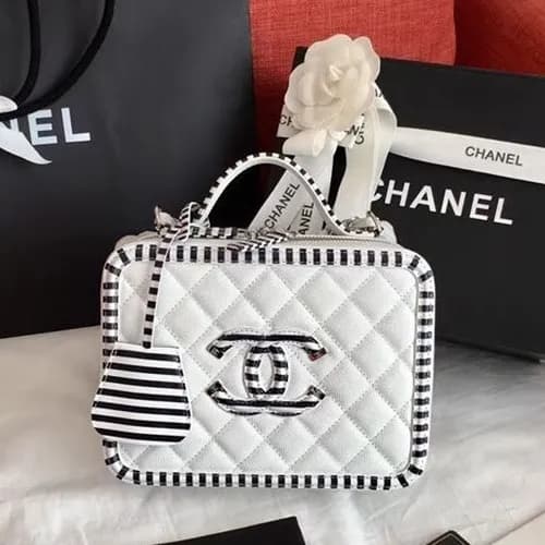 Chanel Women Leather Tote Shoulder Bag ,21CM - 샤넬 … - 1