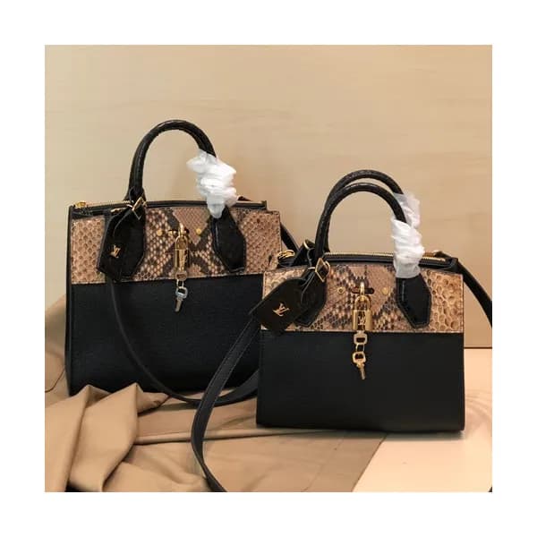 Louis Vuitton 2019 City Steamer Tote Shoulder Bag,… - 1