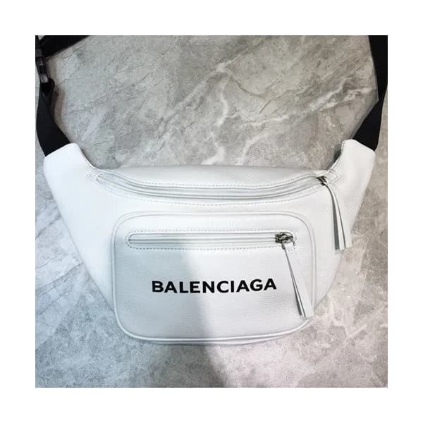 Balenciaga 2019 Leather Hip Sack,25CM - 발렌시아가 2019…