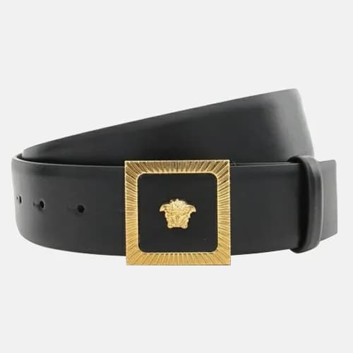 Versace 2019 Mens Leather Belt - 베르사체 2019 남성용 레더… - 1