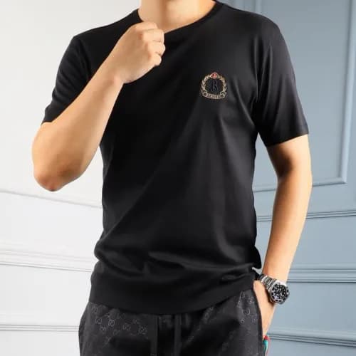 Burberry 2019 Mens Logo Cotton Short Sleeved Tshir… - 1