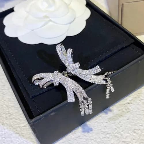 Chanel vintage earring - 샤넬 리본 이어링 cha0036.컬러(… - 1