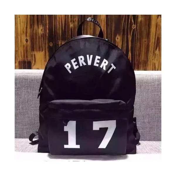 Givenchy 2019 Canvas & Leather Back Pack,41cm - 지방… - 1
