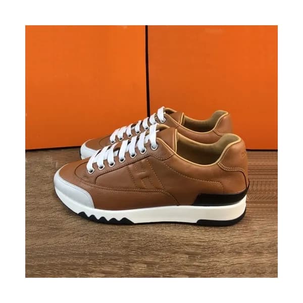 [매장판]Hermes 2019 Mens Leather Sneakers - 에르메스 2019… - 1